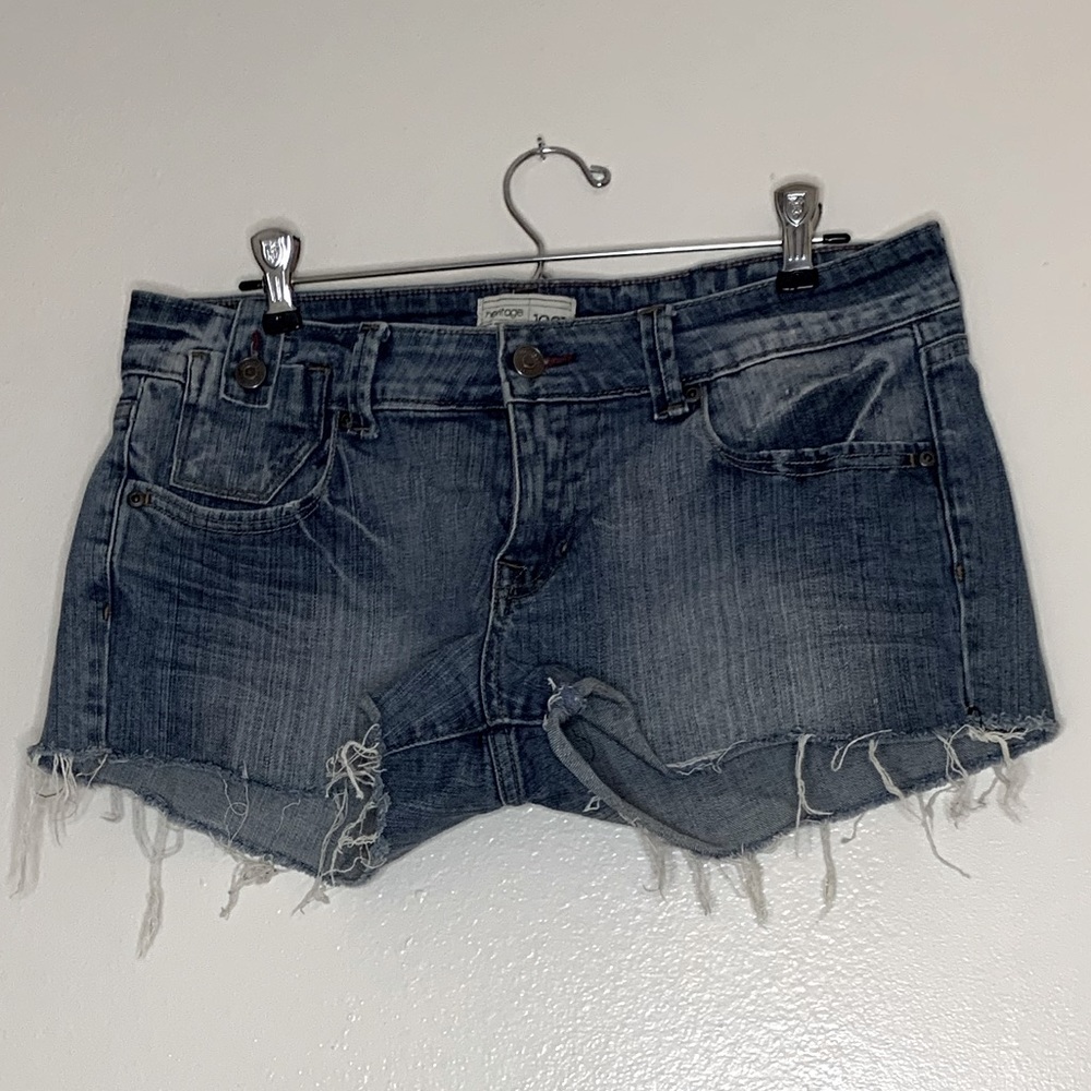 Heritage jean shorts